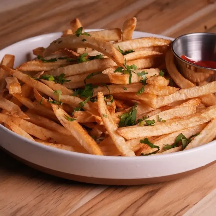 French Fries with Garlic and Herbs